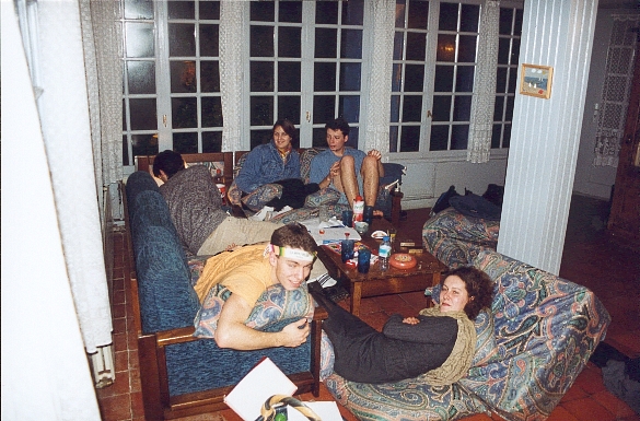 Emilie, Vince, Tonio, Anne-Laure et Ben