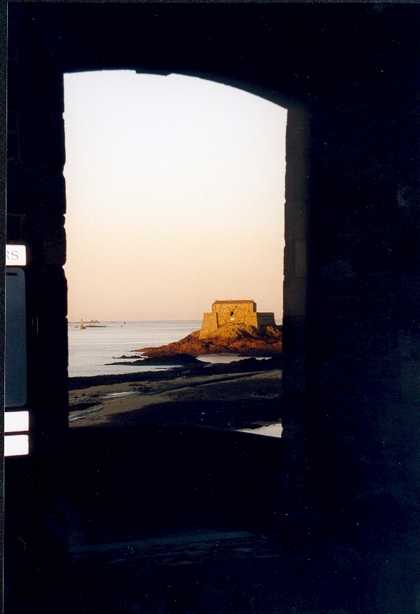 La mer vue de St Malo